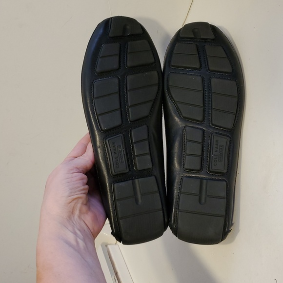 Cole Haan Men’s Wyatt Horse Bit Driver Loafer In Black Size 7.5M - Picture 10 of 10